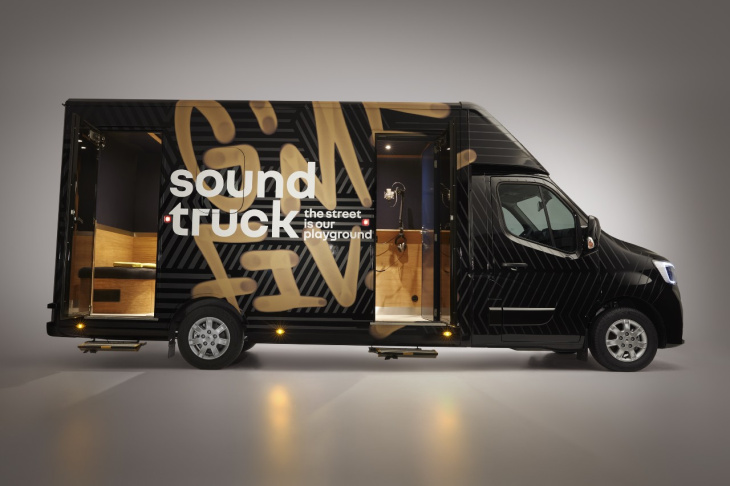 renault sound truck: un estudio de grabación sobre ruedas
