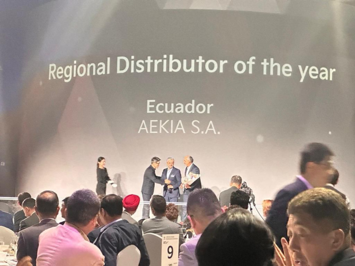 aekia recibe el galardón como mejor distribuidor de la región de centro y sur américa, por segundo año consecutivo