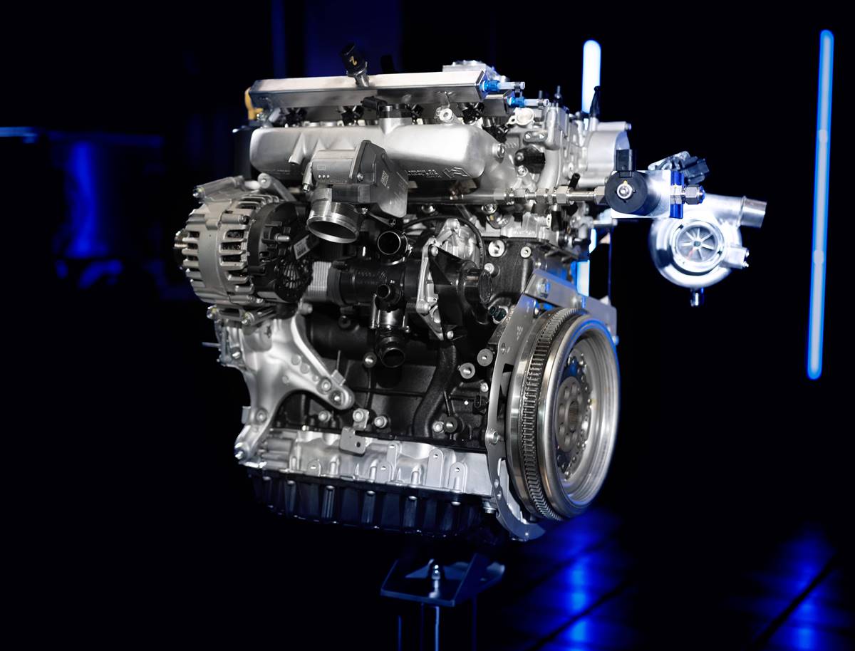 este motor de combustión de hidrógeno tiene más potencia por litro que un bugatti chiron