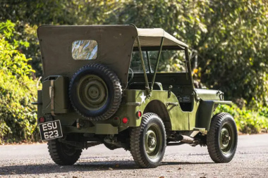 A subasta un Jeep Willys de la película ‘Salvar al soldado Ryan’ y la serie ‘Band Of Brothers’