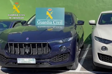 La Guardia Civil encuentra varios Maserati robados y modificados para su posterior venta