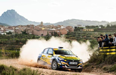 Sergi y Lorena ganan la Peugeot Rally Cup 2023