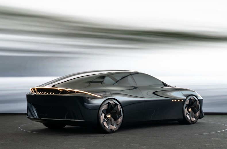 el infiniti vision qe será el primer coche eléctrico de la marca japonesa
