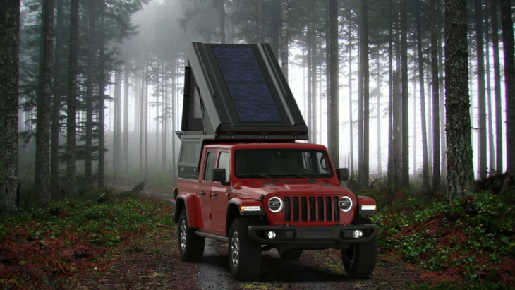 transforma tu jeep gladiator en una camper 4x4 con addax overland