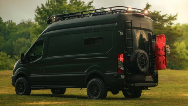 Esta Ford Transit camper es perfecta para los amantes de la aventura