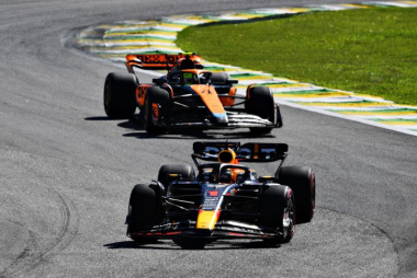 Cómo McLaren puso todo en la segunda salida del GP de Brasil de F1