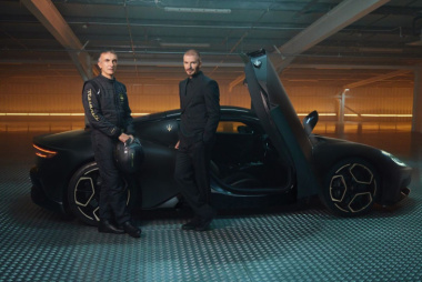 Con David Beckham como protagonista, Maserati presentó el MC20 Notte, la primera edición limitada de su superdeportivo