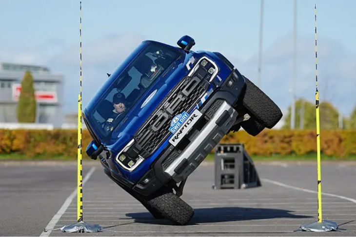 El Ford Ranger consigue un Récord Guinness a dos ruedas