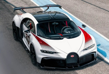 El segundo Bugatti Chiron Pur Sport Grand Prix apuesta por ser rojiblanco