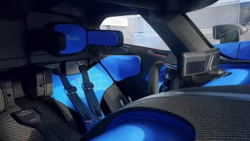 el bugatti bolide ya tiene interior y es tan espectacular y radical como su exterior