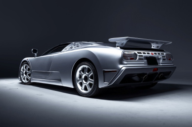 A subasta uno de los tres prototipos del Bugatti EB110 Super Sport