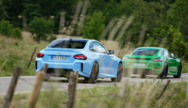 BMW M2 Coupé Automático vs Porsche 718 Cayman GTS 4.0, cambio de liderazgo entre los deportivos