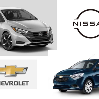 Nissan Versa y Chevrolet Aveo: ¿Cuánto rendimiento de gasolina te da cada modelo?