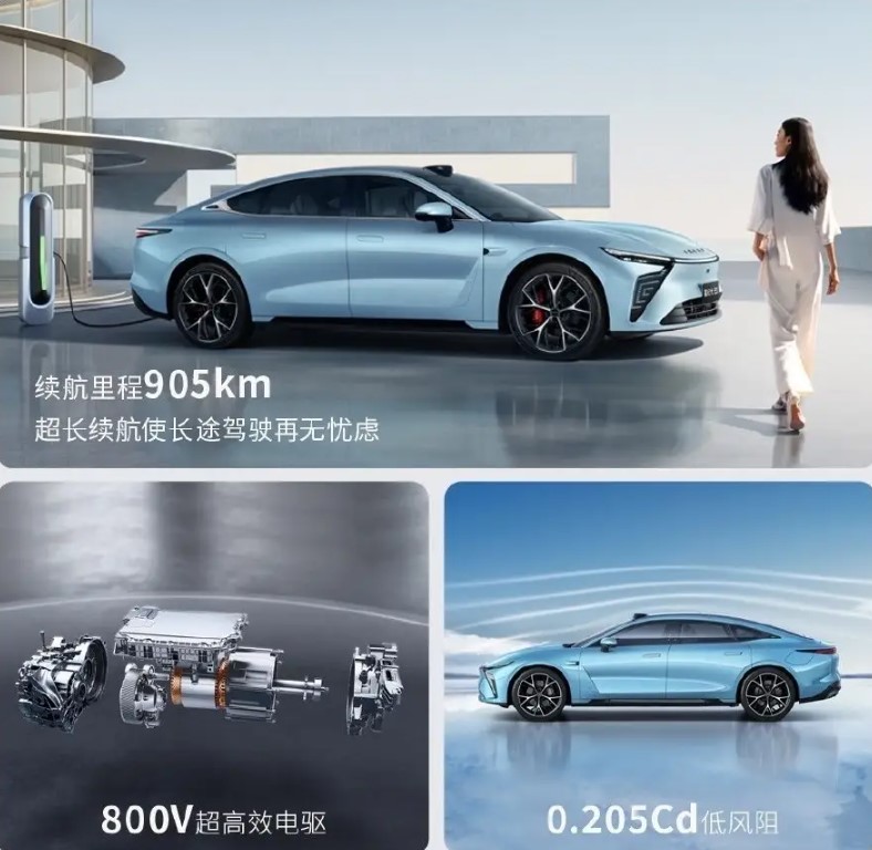 chery lanza en china una berlina ejecutiva con 900 km de autonomía, y precio del tesla model 3 long range