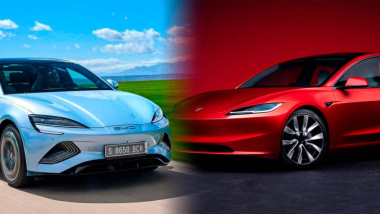 Tesla Model 3 Highland vs BYD Seal ¿Cuál es mejor en una carrera Drag Race?