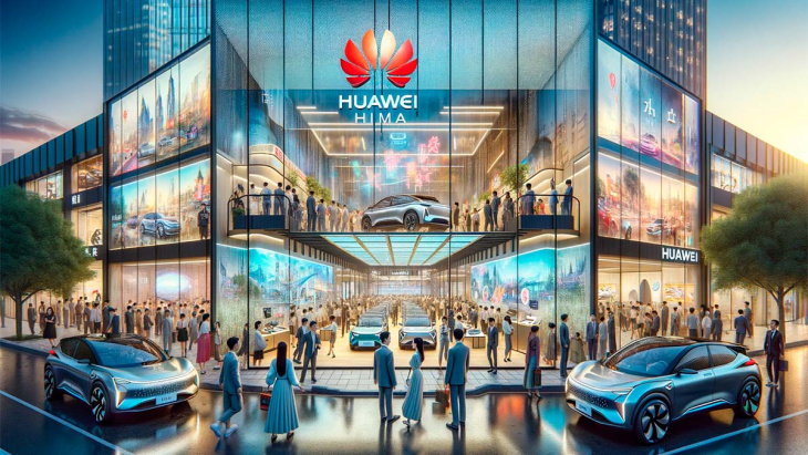 huawei abrirá 800 tiendas en china durante 2024 para dar soporte a la venta y reparación de sus coches eléctricos