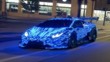 30.000 leds para crear el Lamborghini más espectacular del mundo