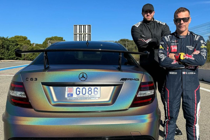 Sébastien Loeb pilota un Mercedes-AMG C63 Black Series y logra que su dueño se maree