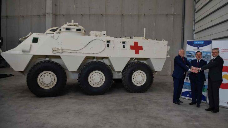 españa enviará a la guerra de ucrania ambulancias blindadas fabricadas castilla-la mancha