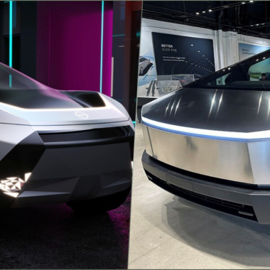 ¿Cuál fue primero? Nissan Hyper o Tesla Cybertruck: Autos eléctricos del futuro con diseño parecido