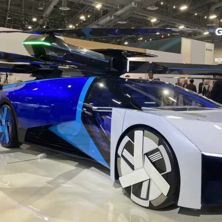 viral: xpeng impresiona con el lanzamiento del primer auto volador en china