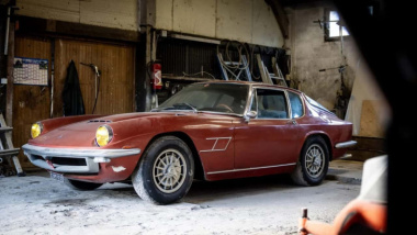 Un Maserati Mistral es rescatado del olvido y devuelto a la luz