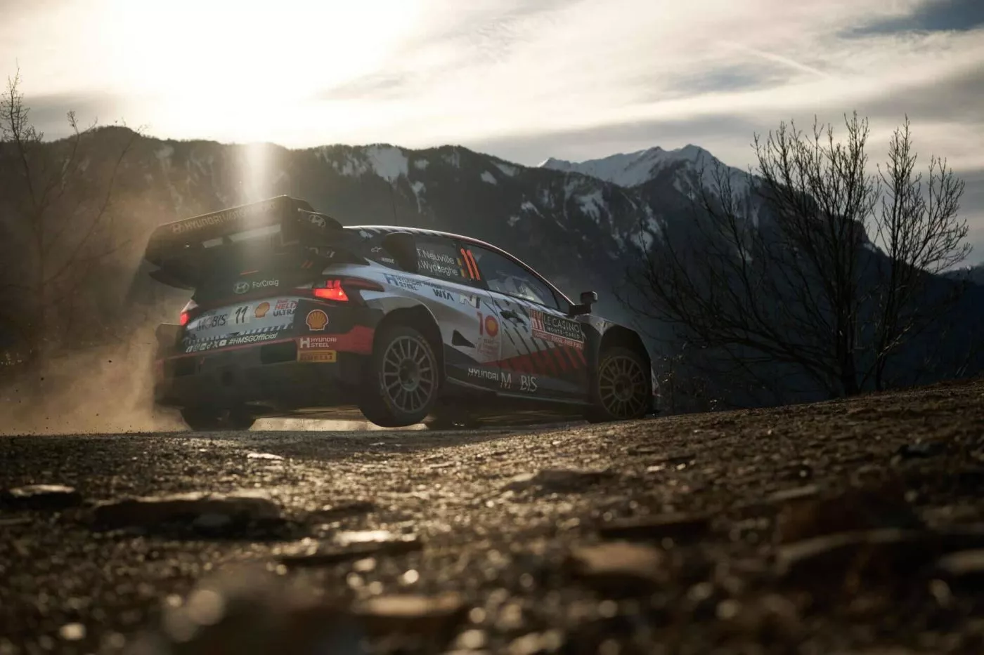 Rally Monte-Carlo 2024: Thierry Neuville sorprende a los Toyota y ya es líder