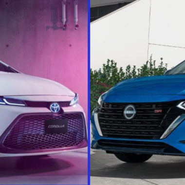 Nissan Sentra vs Toyota Corolla: ¿Cuál tiene el enganche, mensualidad y seguro más barato?