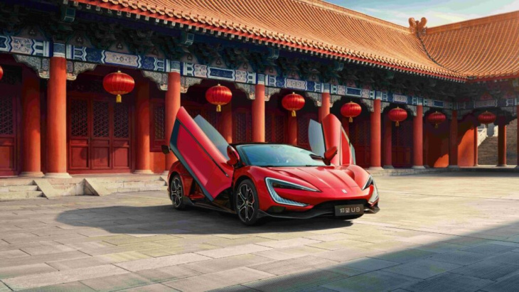 byd muestra en china su primer super deportivo 100% eléctrico, el yangwang u9