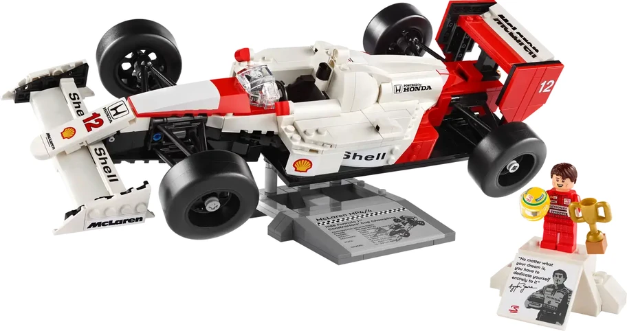 El McLaren de Senna, el Mercedes W14 y otros más en la nueva colección de Lego