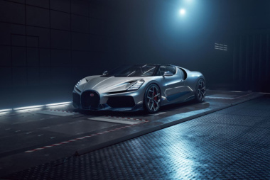 El Bugatti W16 Mistral redefine el arte y la artesanía de la aerodinámica del roadster