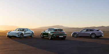 El Porsche Taycan se actualiza: más potencia, autonomía, aceleración y velocidad de carga