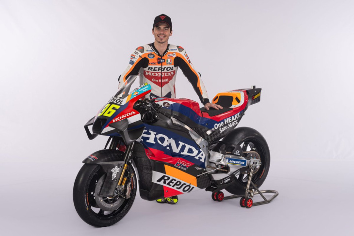 honda presenta la decoración de su moto para 2024