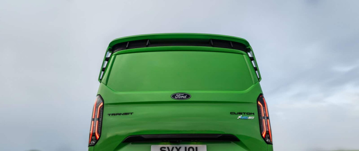 el ford transit custom ms-rt es la ‘furgo’ más deportiva que vas a encontrar de fábrica