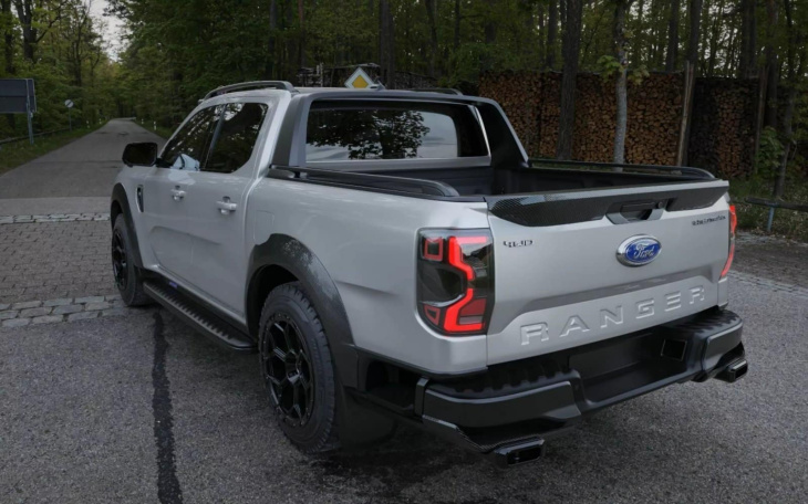 el ford ranger wildtrak mc edition adereza su estilo con fibra de carbono forjada