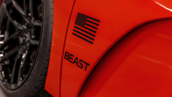 rezvani beast 2024: un corvette c8 modificado con más de 1.000 cv