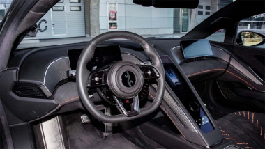 Así es el interior del hiper deportivo YangWang U9 y nos recuerda al interior de un McLaren