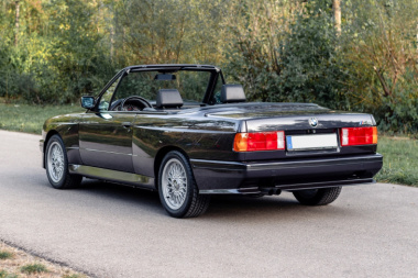 A subasta este BMW M3 E30 Convertible de 1989 con menos de 4.000 km