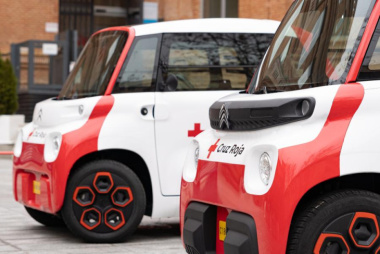 Citroën AMI, el nuevo integrante de la Cruz Roja española