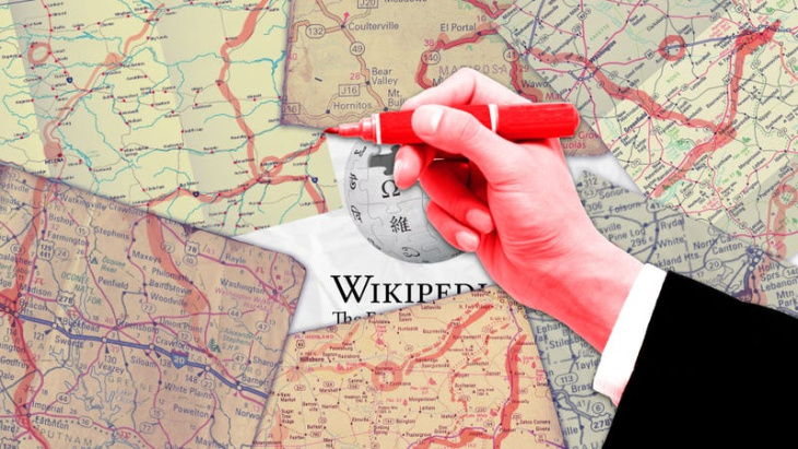 editores rebeldes iniciaron una wikipedia competidora que trata únicamente sobre carreteras