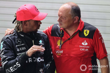 Vasseur: Ferrari es la mejor opción y el sueño de infancia de Hamilton