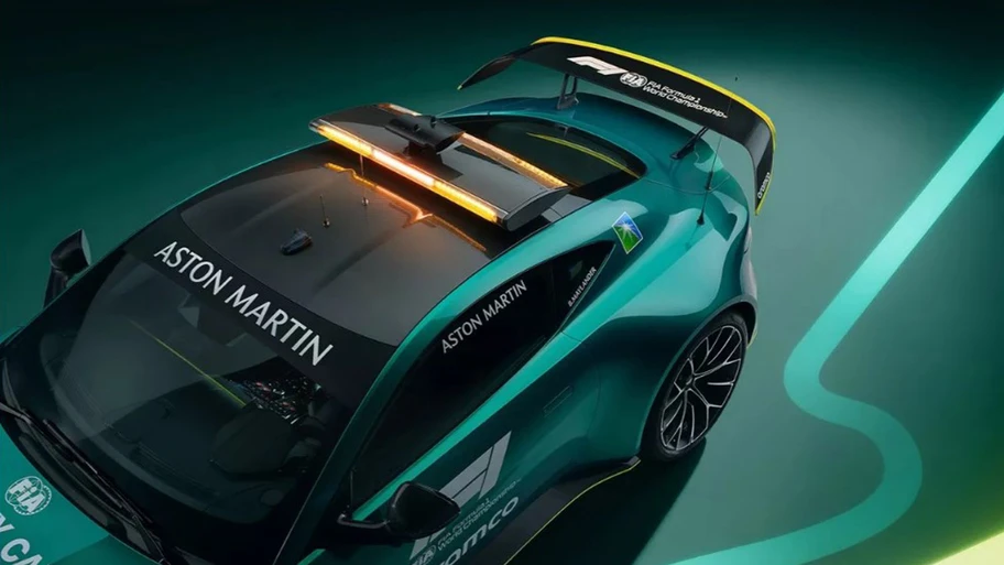 aston martin vantage f1 safety car, así es el nuevo auto de seguridad de fórmula 1