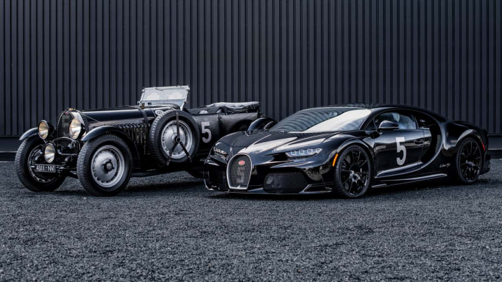 bugatti chiron super sport hommage t50s: inspirado en un coche de le mans