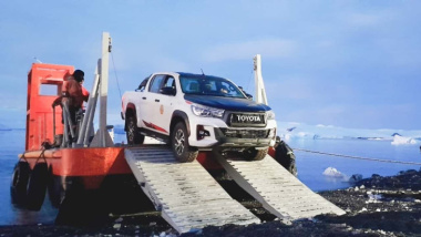 Toyota explicó por qué envió una Hilux V6 a la Antártida