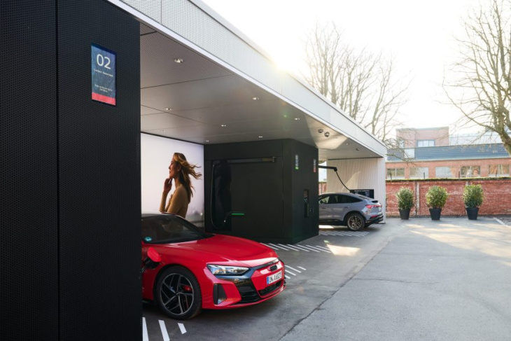 audi abre su sexto charging hub en la ciudad alemana de frankfurt am main