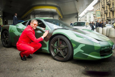 El 'playboy' italiano que se atrevió a encargar un Ferrari 'militar'