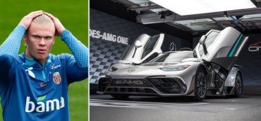 El mejor gol de Haaland está en su garaje: se compra un Mercedes-AMG One de 3,2 millones