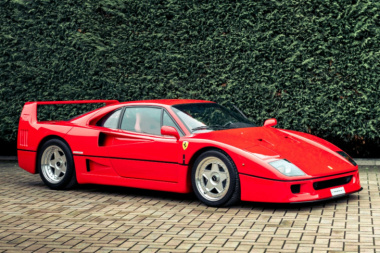 Recuperan un Ferrari F40 robado hace 24 años en Monza