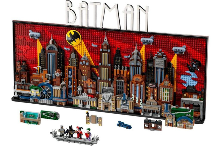 lego dc batman gotham city skyline, el set que celebra a batman