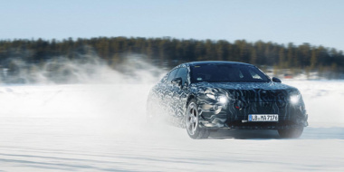 Mercedes-AMG pone a prueba su futura plataforma eléctrica de alto rendimiento AMG.EA en Suecia